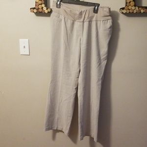 Maternity dress pants size 8 with elastic band